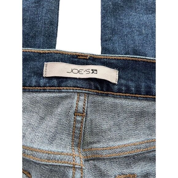 Joes Jeans Size 28x33 Mens Asher Straight Fit Dark Wash Distressed Slim - Picture 8 of 10